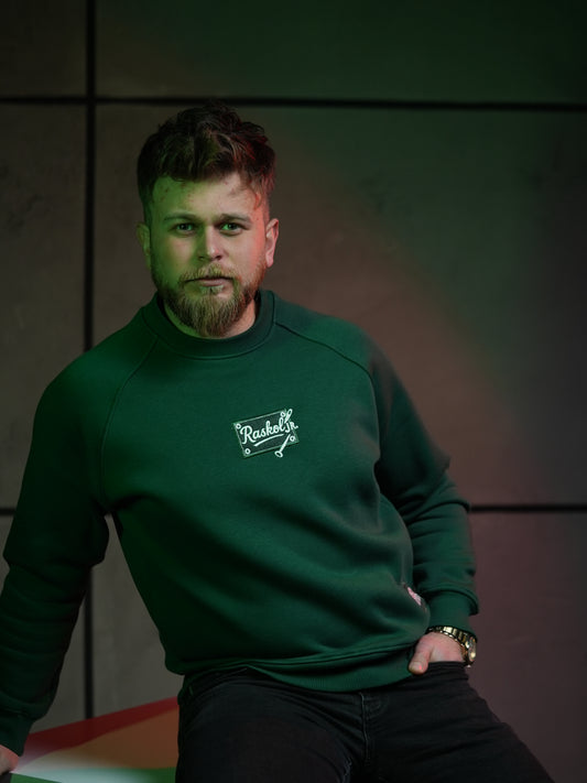 Raskol JR. Nefti Yeşil Sweatshirt