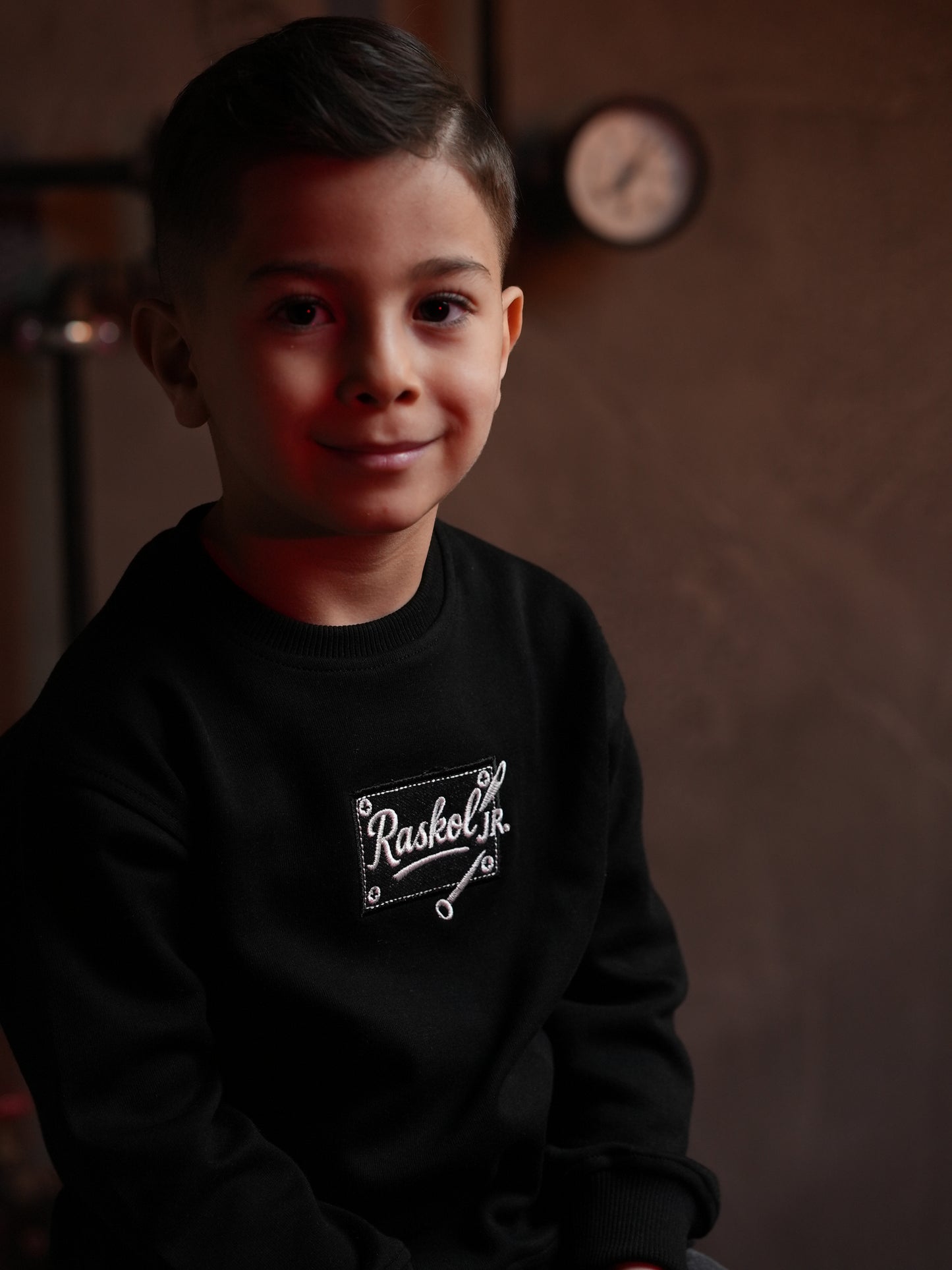 Raskol JR. Çocuk Gece Siyah Sweatshirt