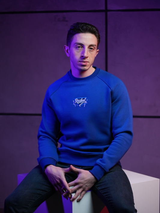 Raskol JR. Saks Mavi Sweatshirt