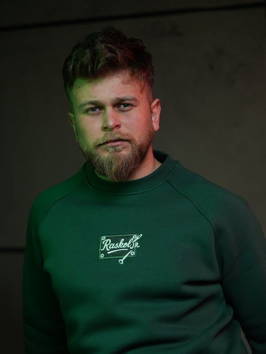 Raskol JR. Nefti Yeşil Sweatshirt
